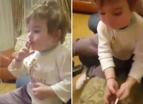 小孩吸烟的视频,警惕儿童吸烟危害